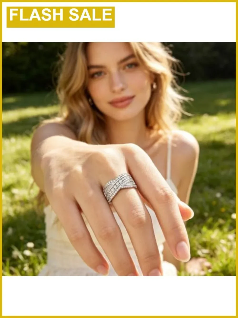 Moissanite Wedding Band Channel Set Round Cut Ring for Women Anniversary